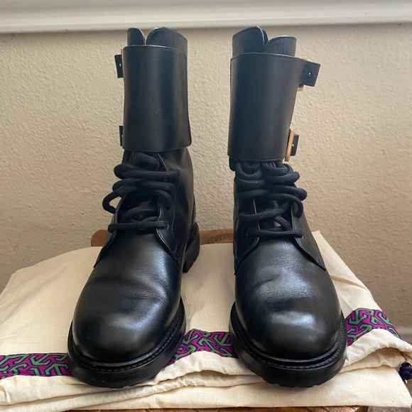 Tory Burch Combat Boots - Picture 3 of 9